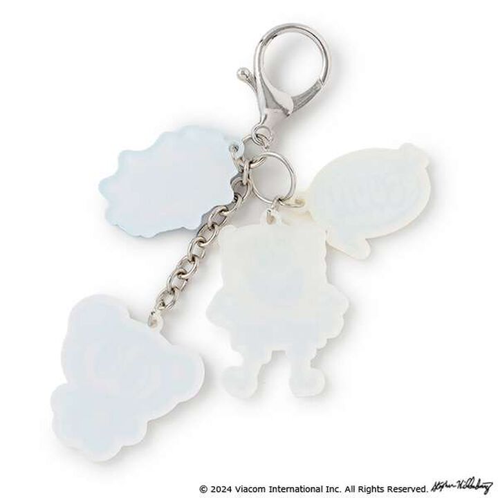 SpongeBob x Angel Blue Keychain,Multi color, medium image number 8