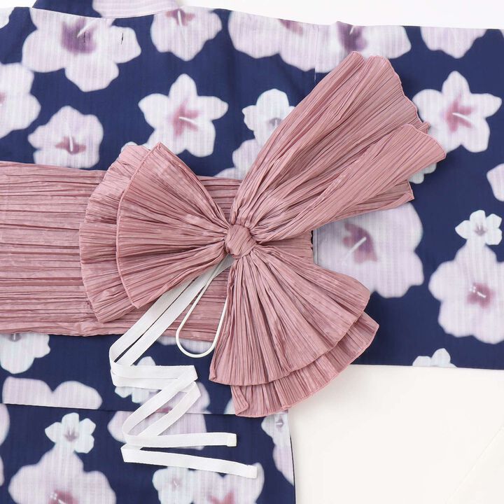 Floral Pattern Two-Piece Yukata,Pearl white, medium image number 28