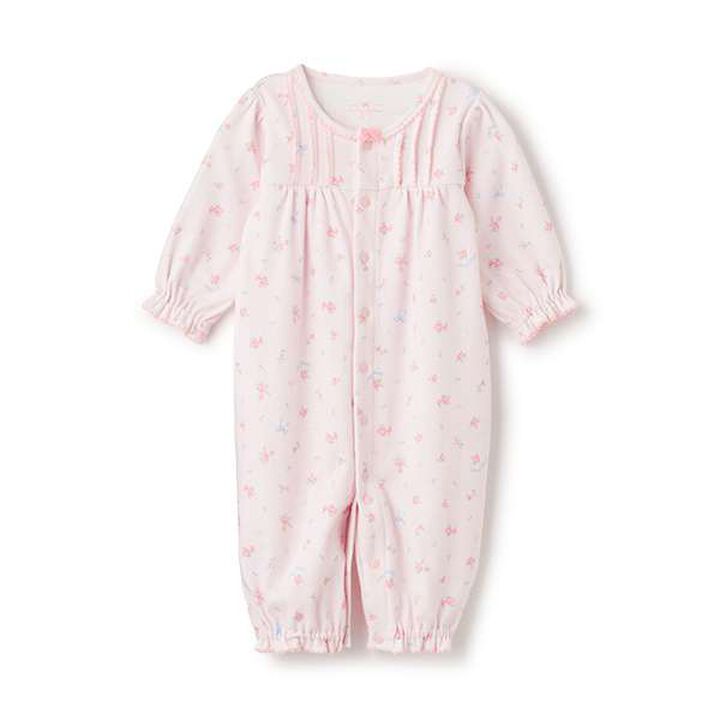 Small Floral Pattern 2 WAY All-in-One,Off white, medium image number 2