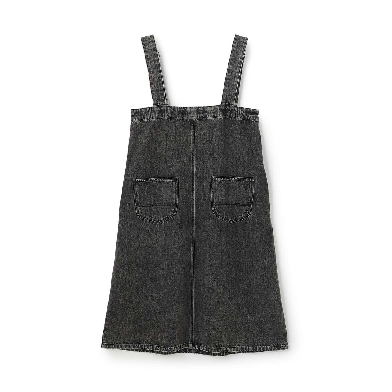 [AMI] High-Waist Jumper Skirt,Black, large image number 9