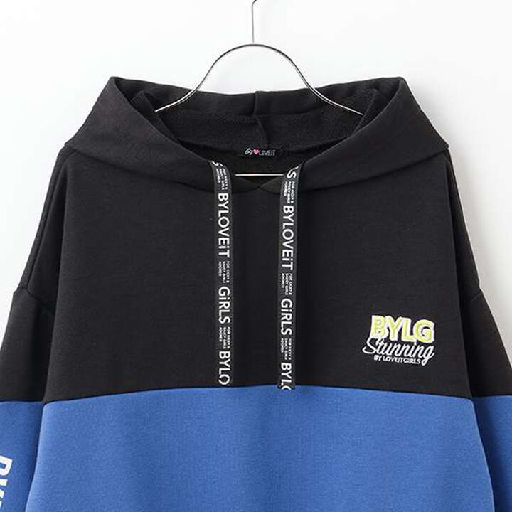 Color Block Parka,Pink, medium image number 2