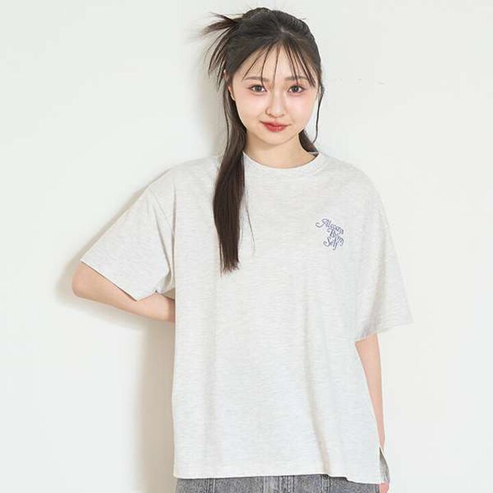 Orgabits Flower T-Shirt,Smoke white, medium image number 11