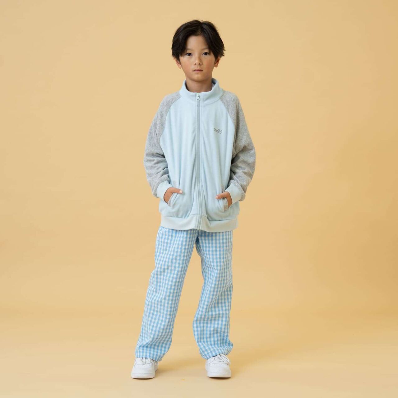 Link Pile Track Jacket,Sax blue, large image number 3