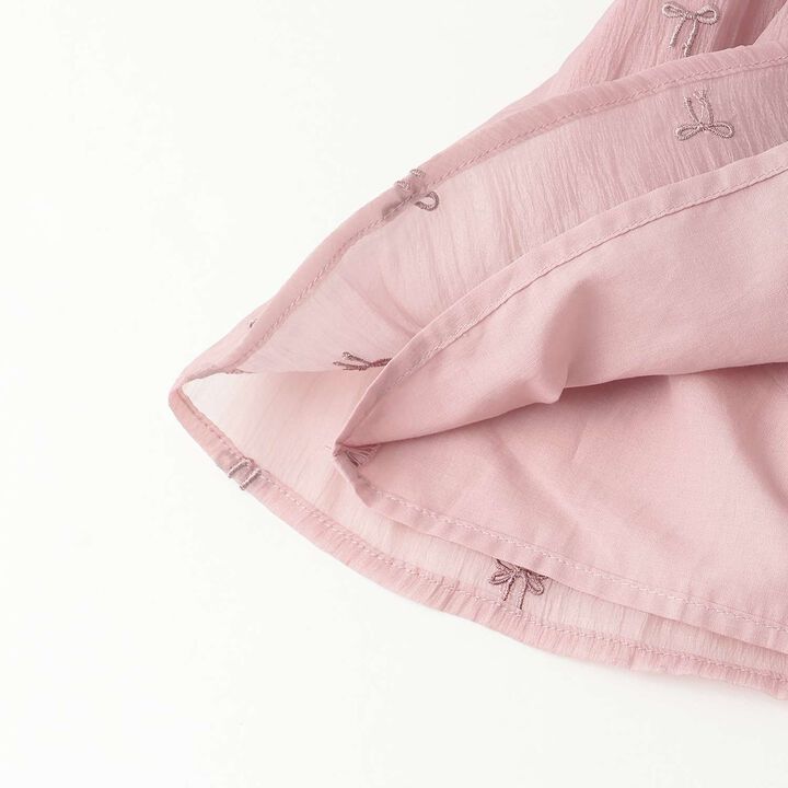 Ribbon Embroidery Outfit Set,Black, medium image number 8