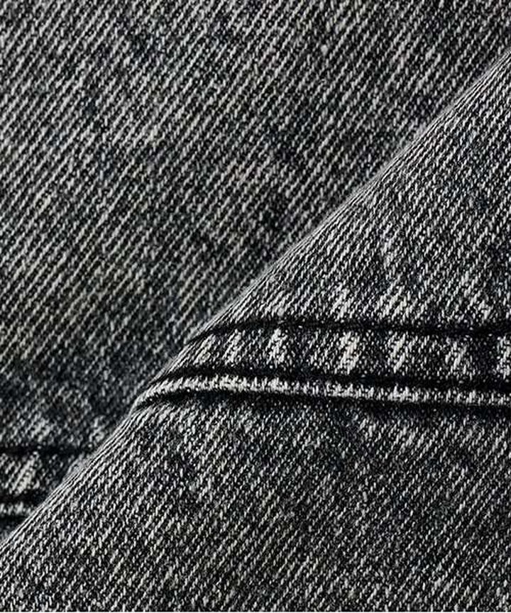 Denim Short Jacket,Gray, medium image number 2