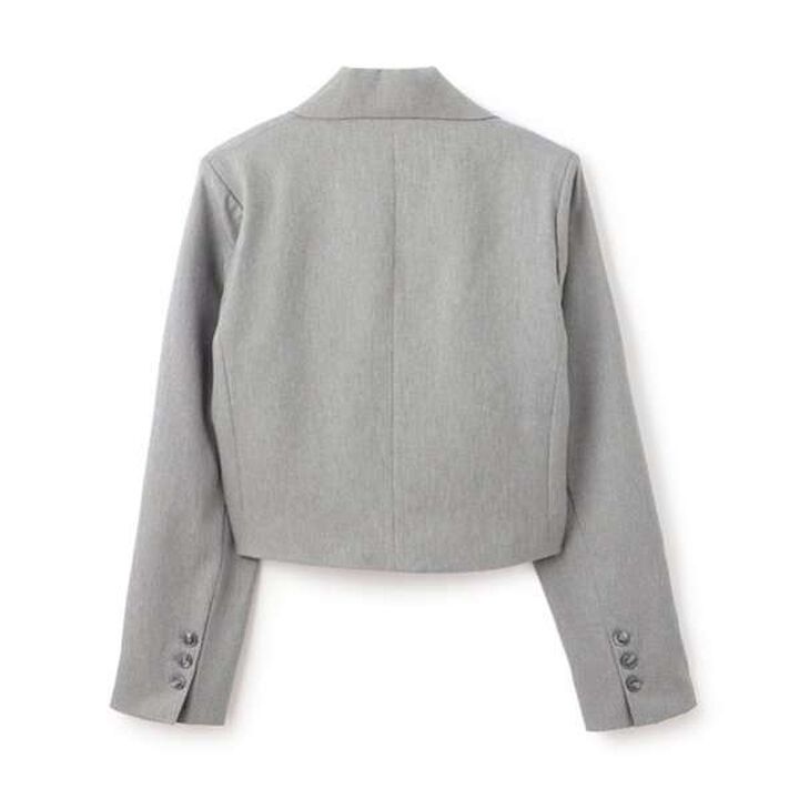 Graduation Attire Bolero Jacket with Emblem,Light beige, medium image number 17