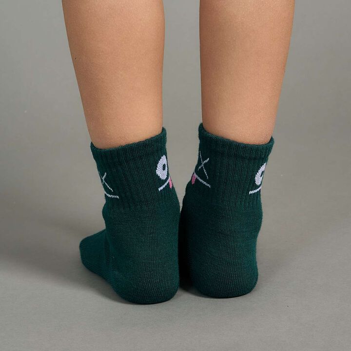 Funny Face Crew Socks,Yellow, medium image number 20