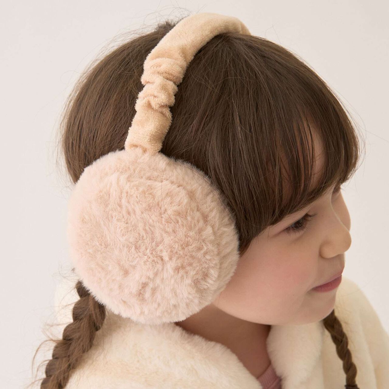 Ear Muffs,Beige, large image number 3
