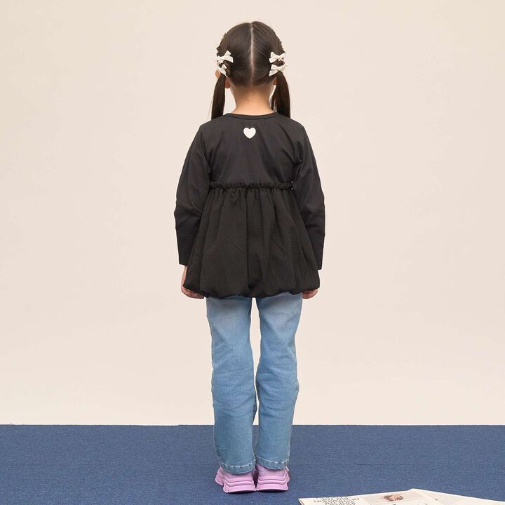 Quick-Dry UV Non-Crumbling Either Way Is Fine Muteki T Balloon Peplum Tops,Lavender, medium image number 27