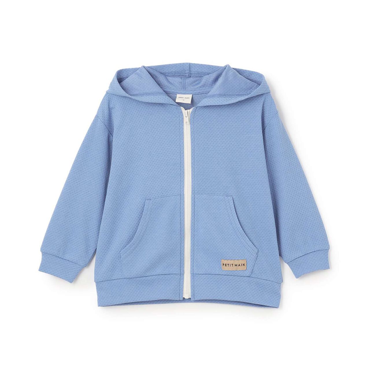 [Heat Shielding, Cool Touch, UV, Quick-Dry] Hoodie,Moderate blue, large image number 0