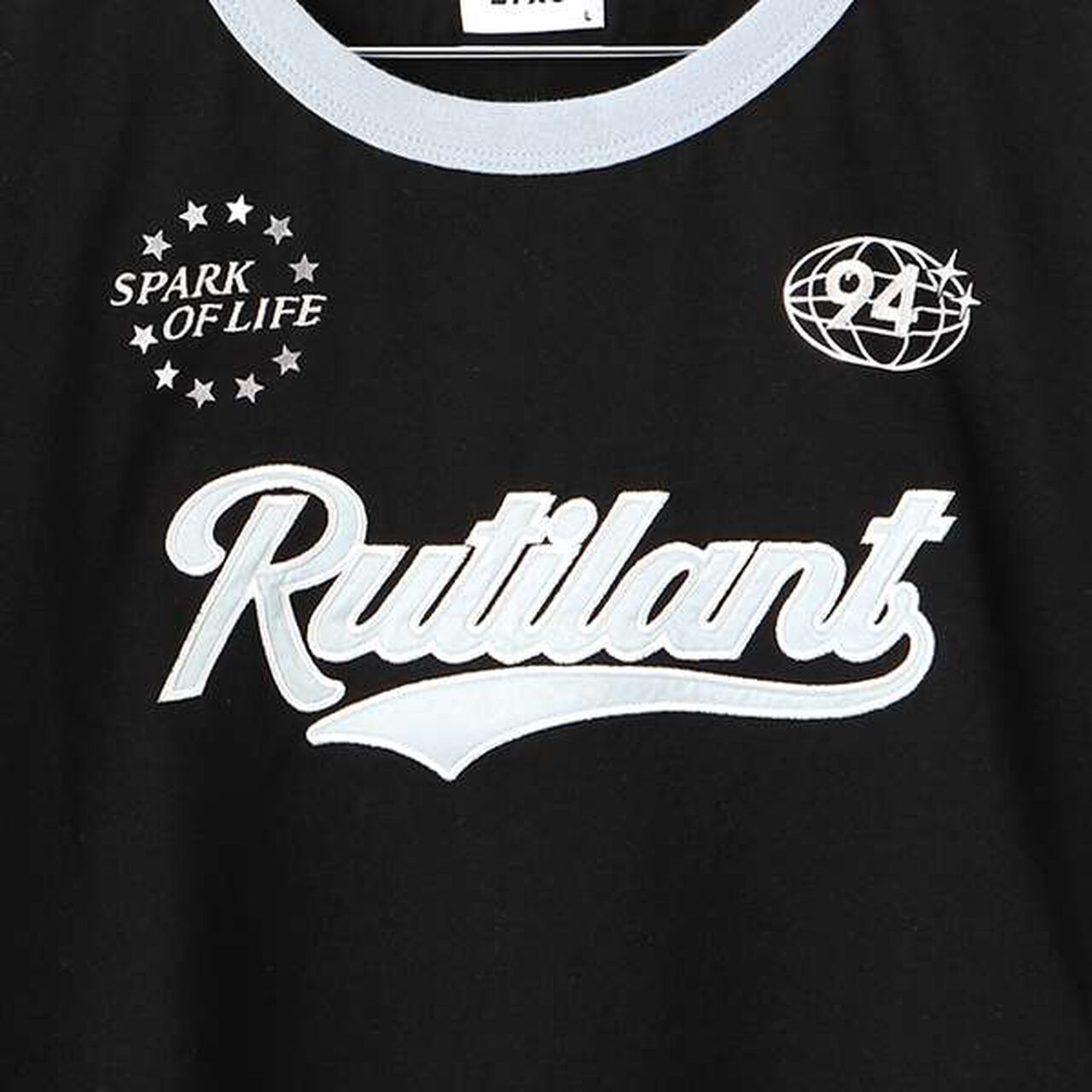 [LTXC] Quick-Dry Short Sleeve T-Shirt,Smoke white, large image number 9