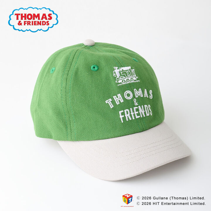 [Thomas the Tank Engine] Embroidered Cap,Green, medium image number 6