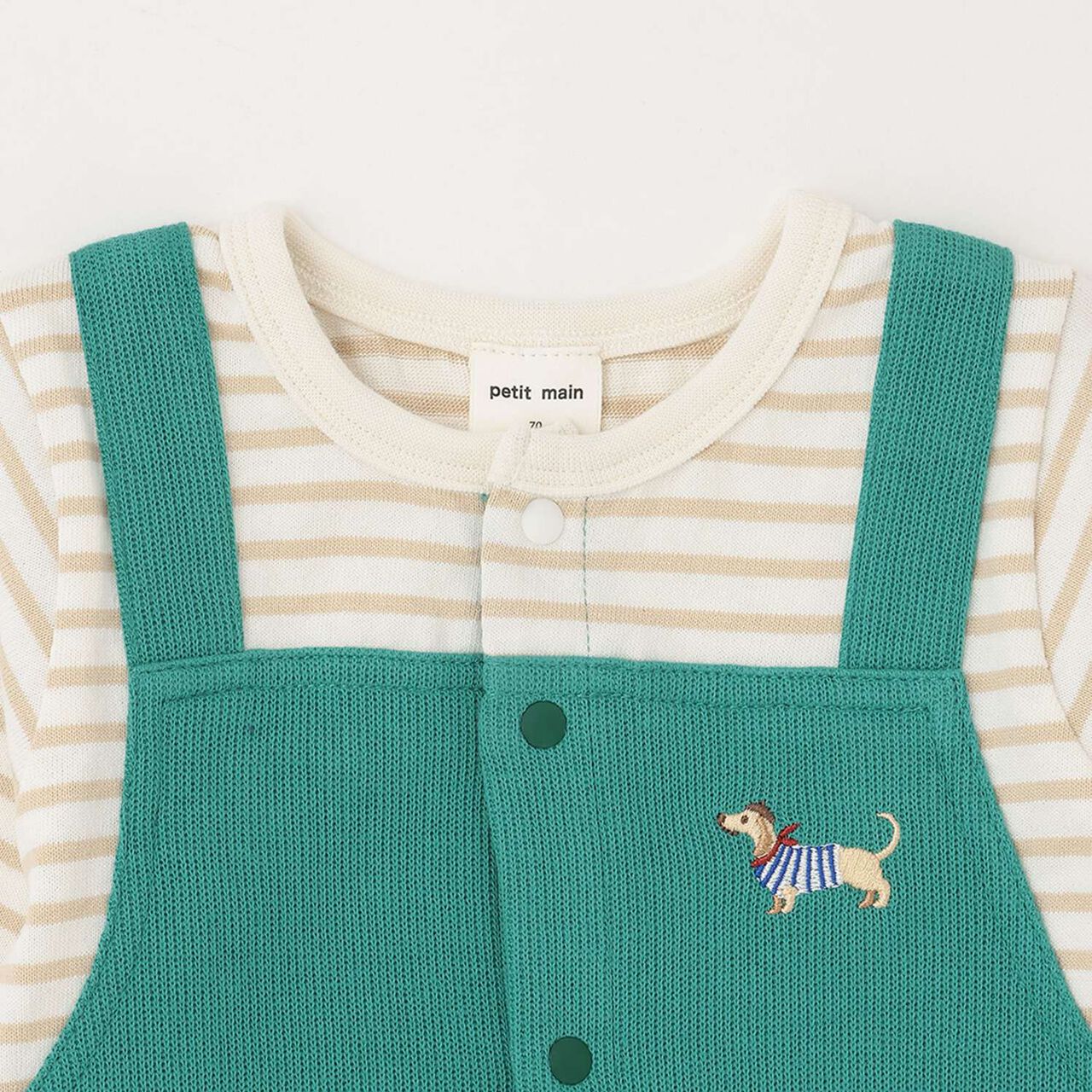 Animal-Style Overall Coverall,Navy, large image number 4