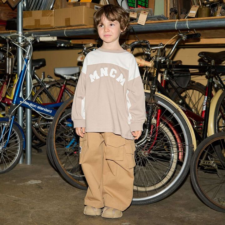 [MNCM] Wide Cargo Pants,Charcoal gray, medium image number 27