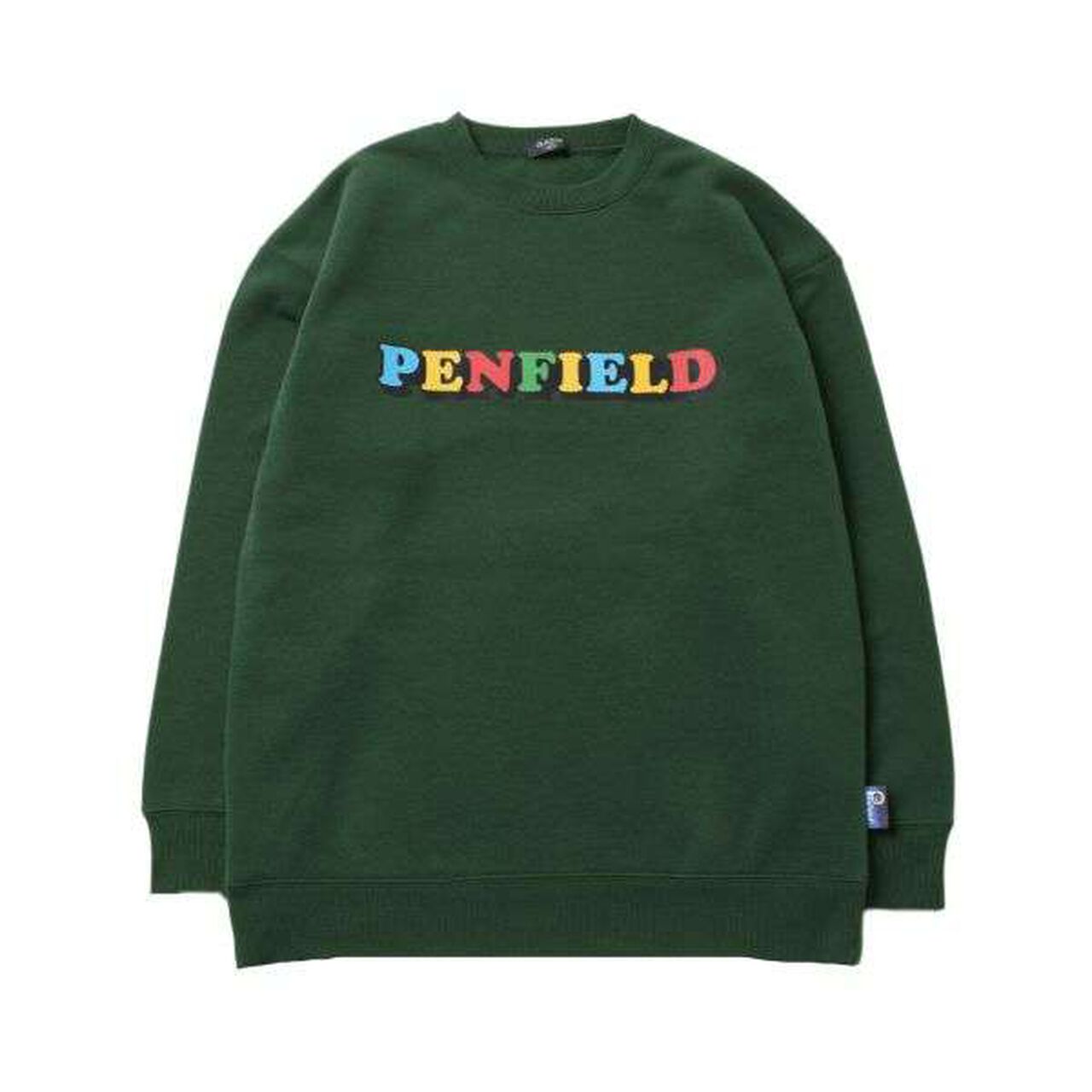 [Penfield] Wool Lined Print Sweatshirt,Navy, large image number 9