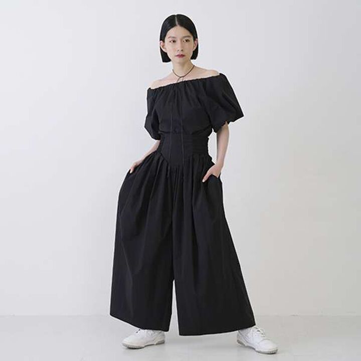 [LADIES] 2 WAY Blouse,Black, medium image number 18