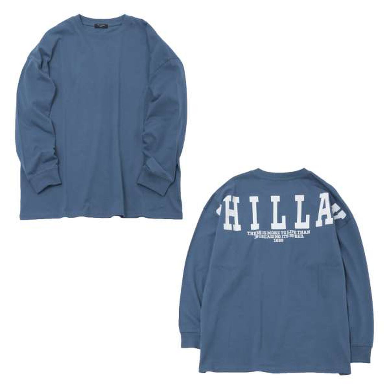 Street Big Long Sleeve T-Shirt,Black, large image number 6