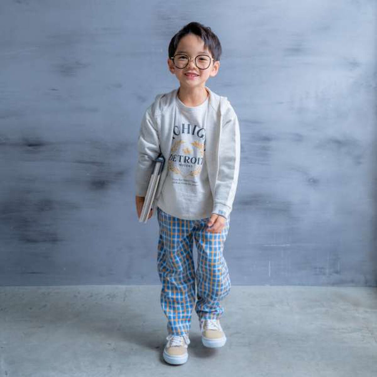 Mini Fleece Zip Parka,Top gray, large image number 13