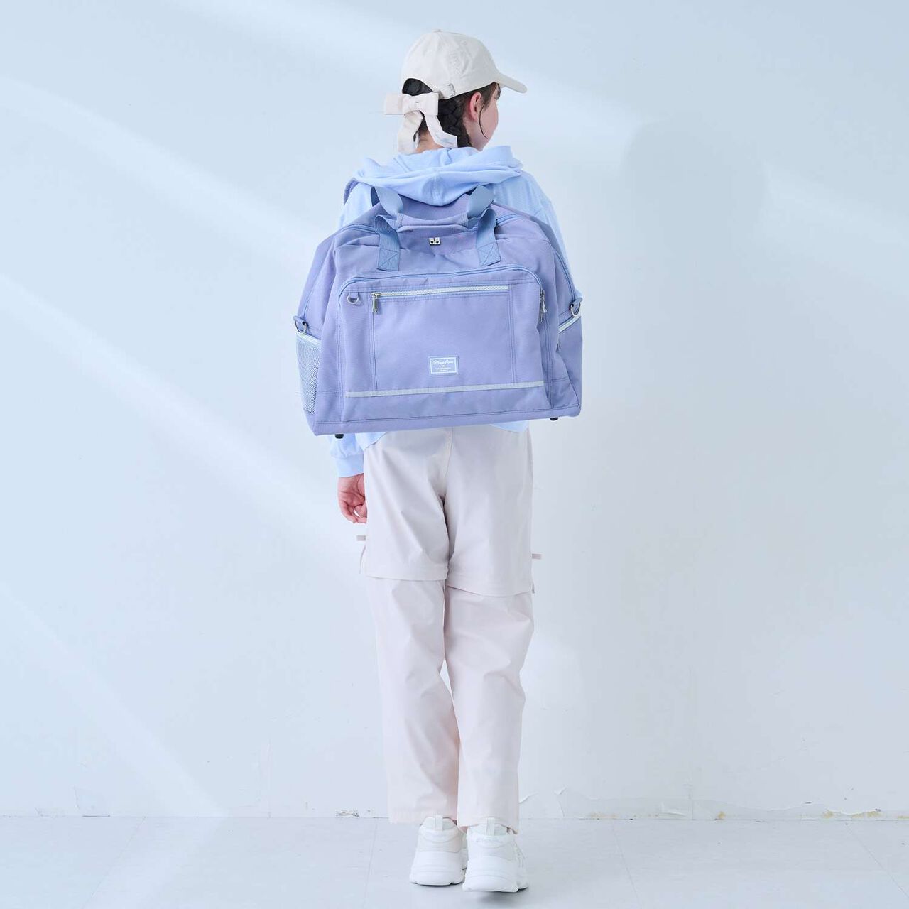 [Water Repellent] 3WAY High-Performance Boston Bag,Light blue, large image number 28