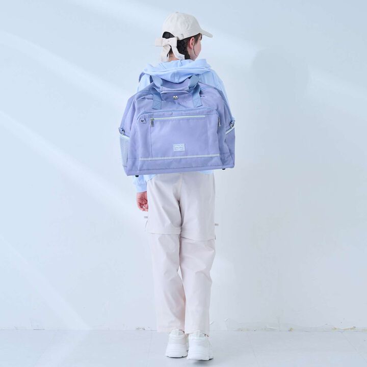 [Water Repellent] 3WAY High-Performance Boston Bag,Light blue, medium image number 28