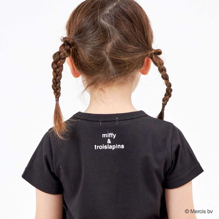 Miffy Collaboration Short-Sleeve T-Shirt (100-130),Off white, medium image number 3