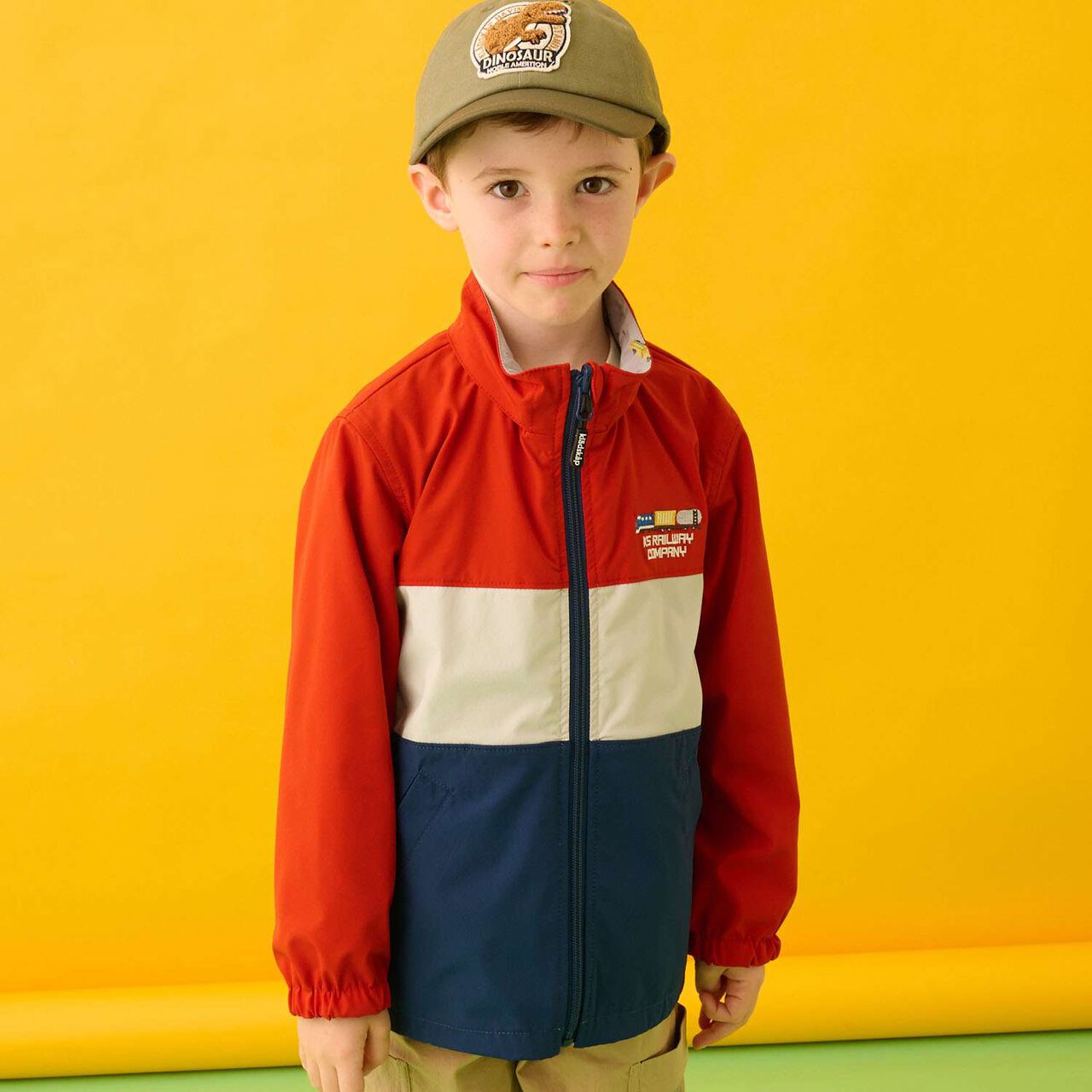 Reversible Vehicle Windbreaker [UV Protection & Water-Repellent Finish],Red, large image number 0