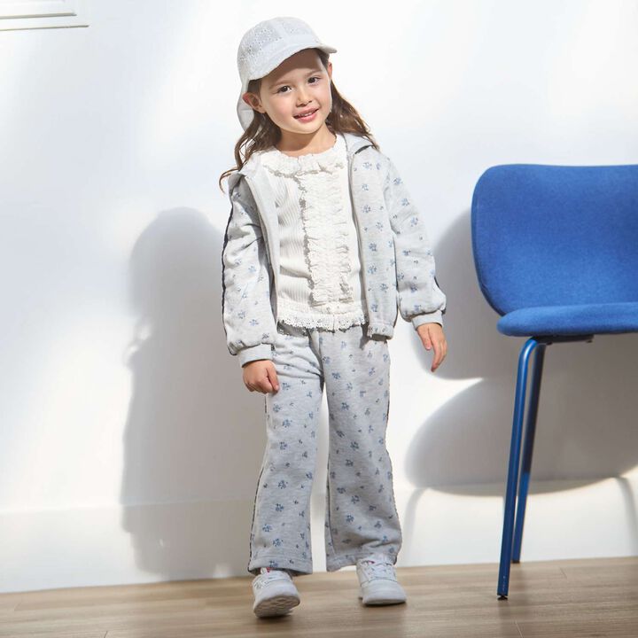 Floral Pattern Sweatpants Link,, medium