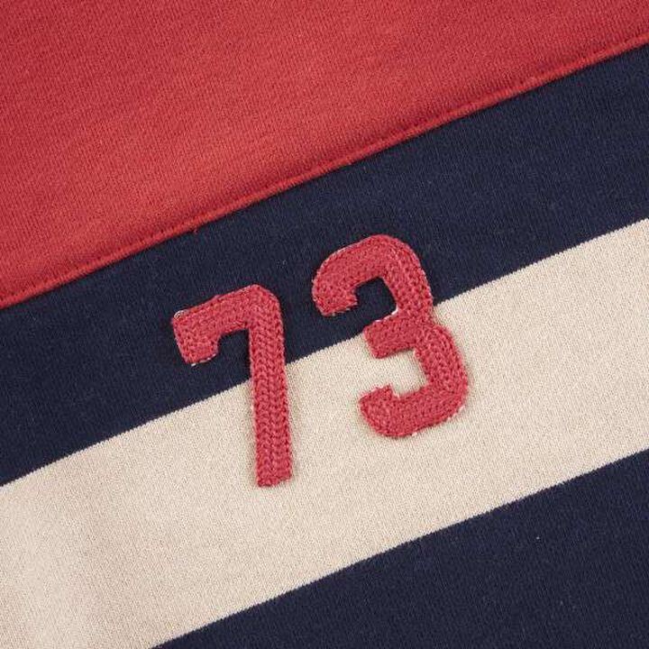 KP Boy Stripe Pattern Color Block Sweatshirt [90-140],Camel, medium image number 12