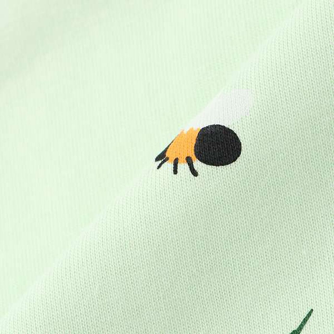 Insect Print Short Sleeve T-Shirt,Off white, large image number 2