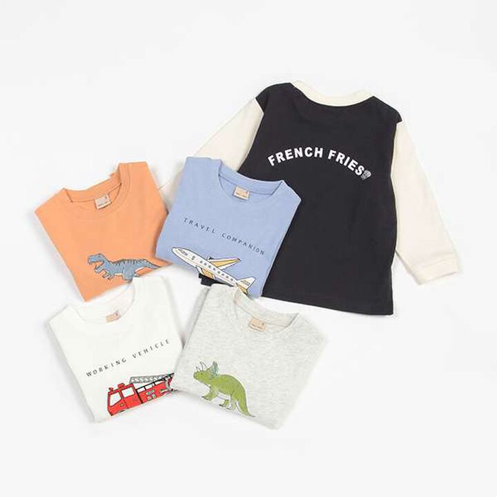 Affordable BOYS Long-Sleeve T-Shirt,Peach, medium image number 19