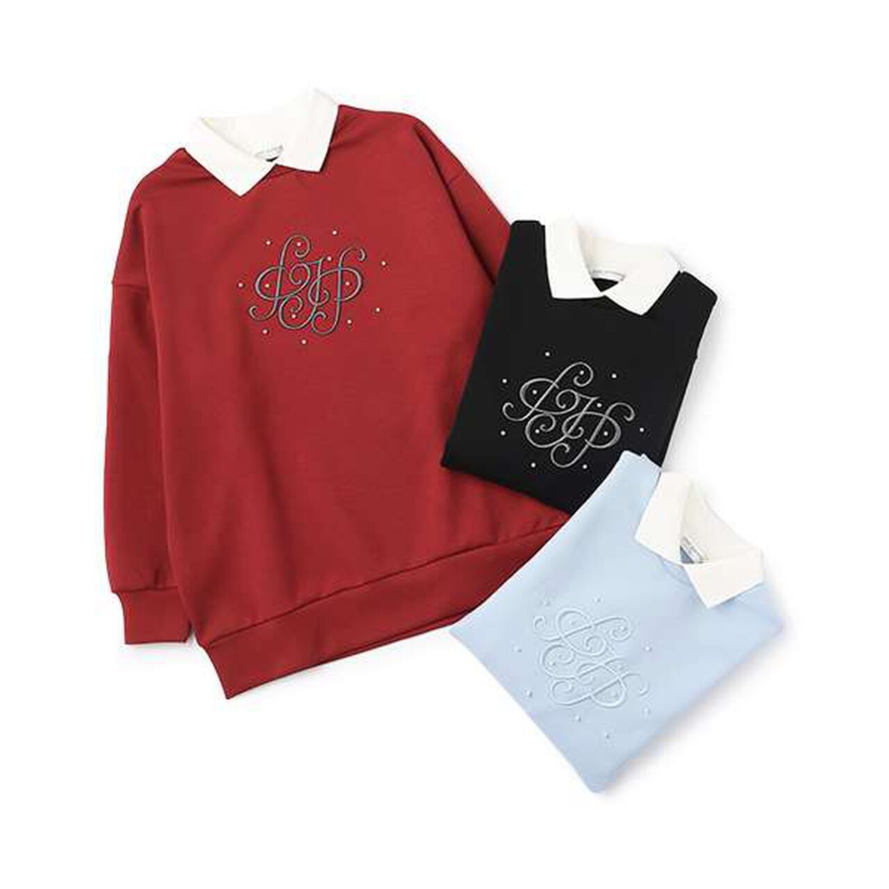 Collared Tunic,Blue gray, large image number 12