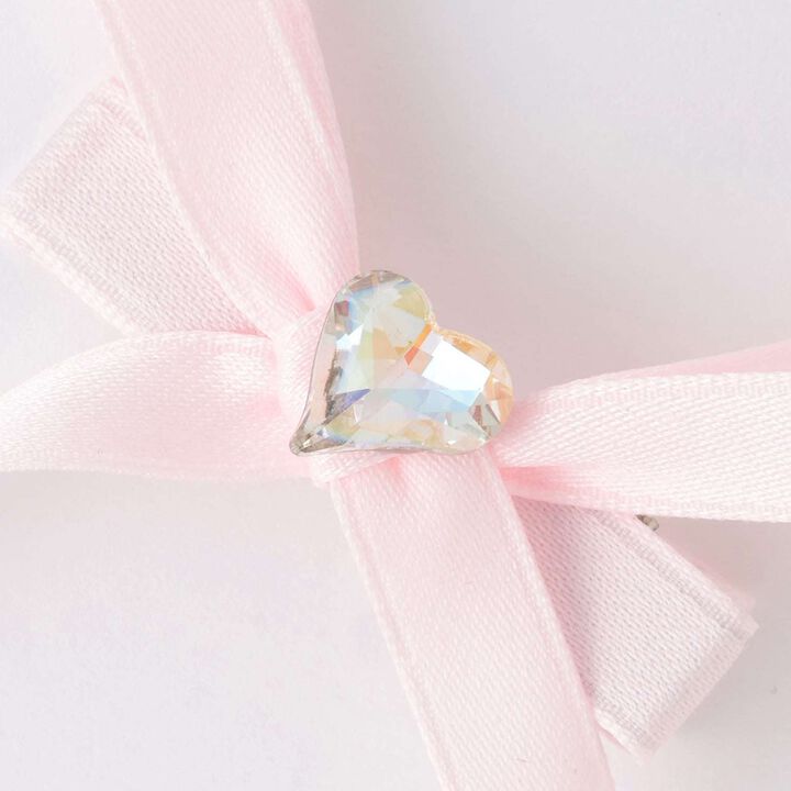 Chibi Chibi Ribbon Long Ribbon Hair Clip,Black, medium image number 6