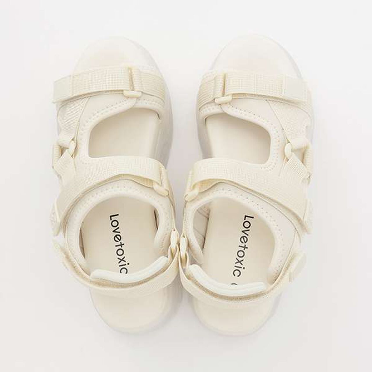 [LTXC] Milky Sole Sport Sandals,Black, large image number 5