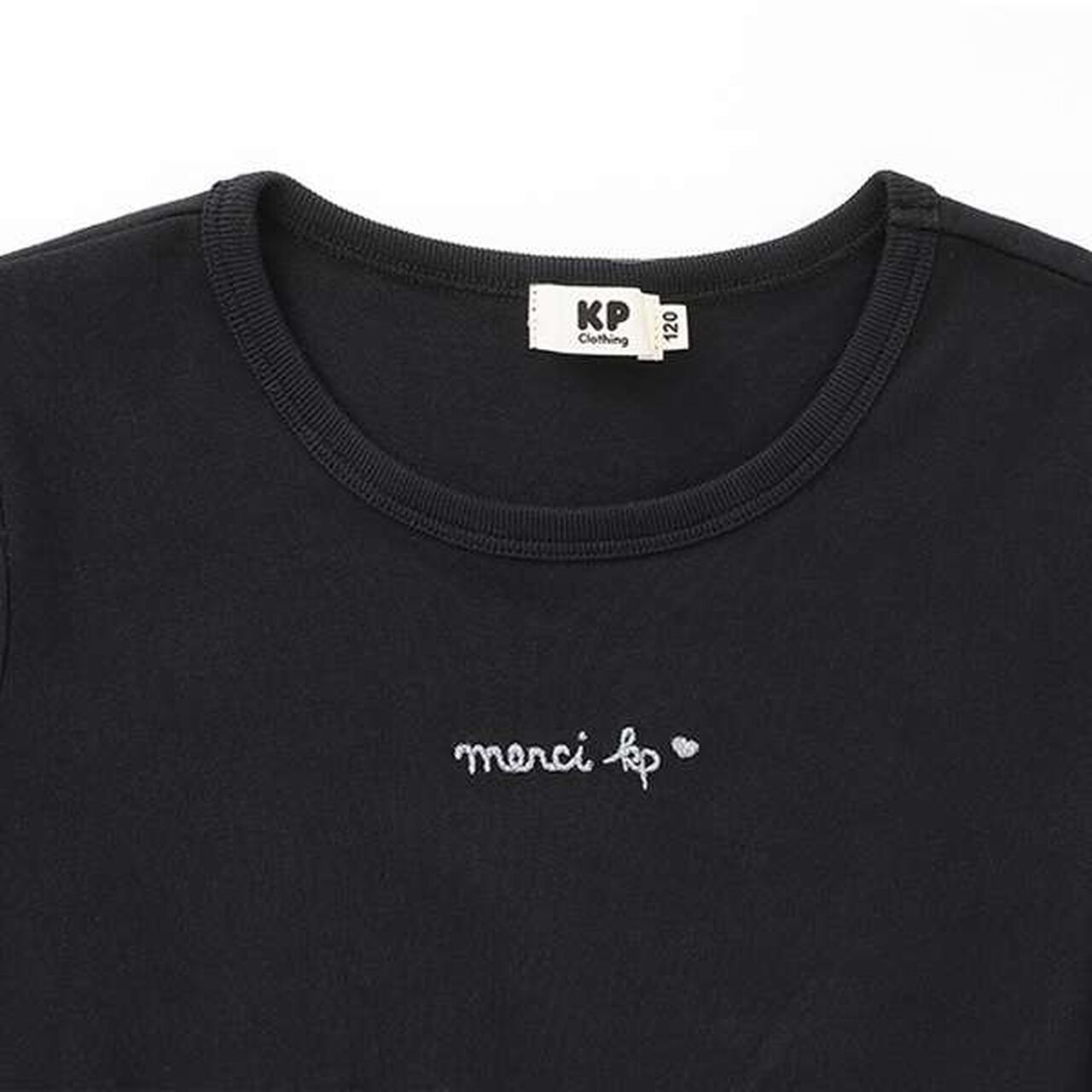 Checkered Pattern Short-Sleeve One-Piece Dress,Navy, large image number 2