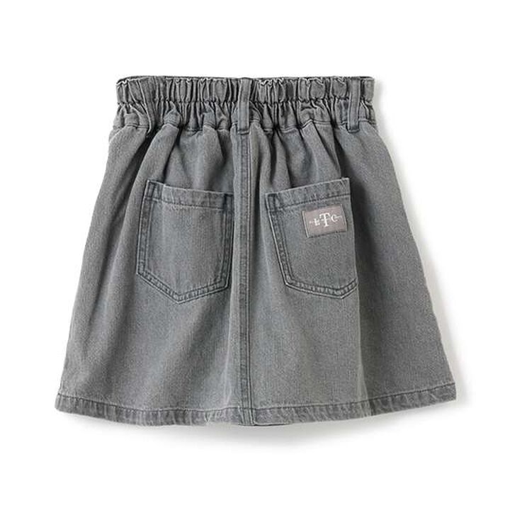 Color-Block A-Line Skirt Shorts,Ivory, medium image number 17