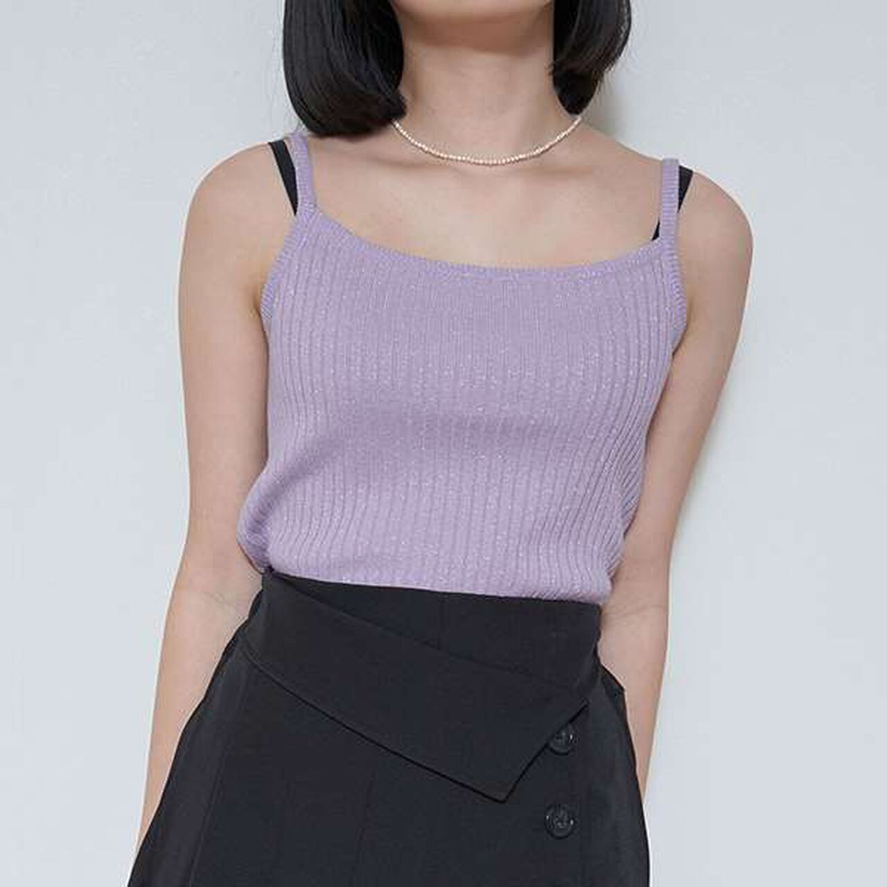Shimmer Cardigan with Inner Layer,Lavender, large image number 11