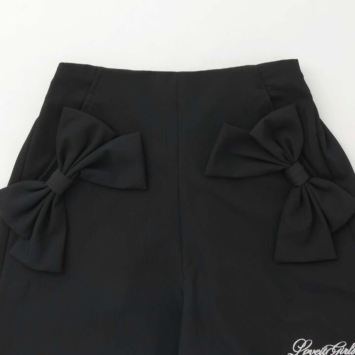 [Graduation Attire] High-Waist Ribbon Shorts,Multi color, medium image number 9
