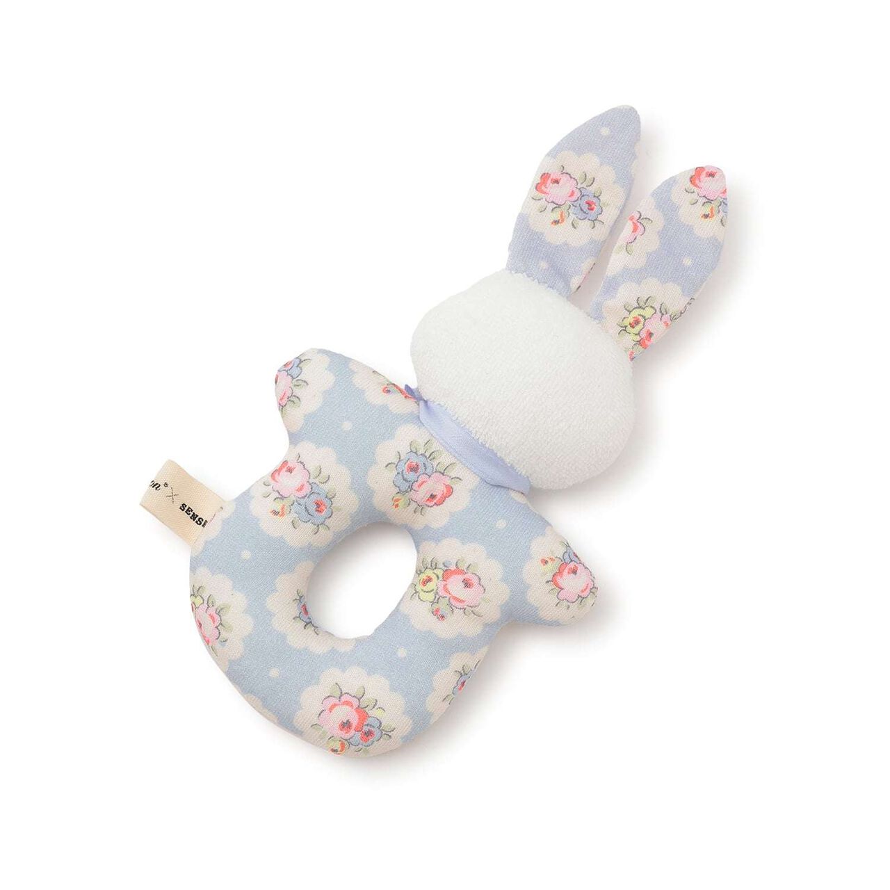 [Cath Kidston] Scallop Rose Ring Rattle,Blue, large image number 1