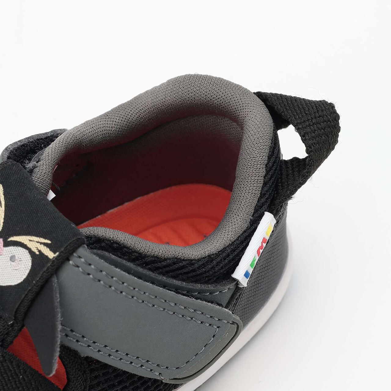 IFME Creature Double Strap Summer Shoes,Black, large image number 2