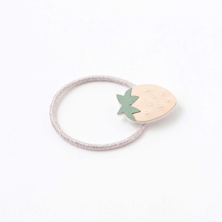 Assorted Motif Hair Ties 2P,Ivory, medium image number 2