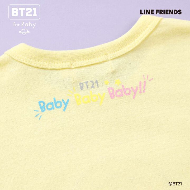 [BT21] Appliqu&eacute; Short Sleeve T-Shirt,Blue, medium image number 19