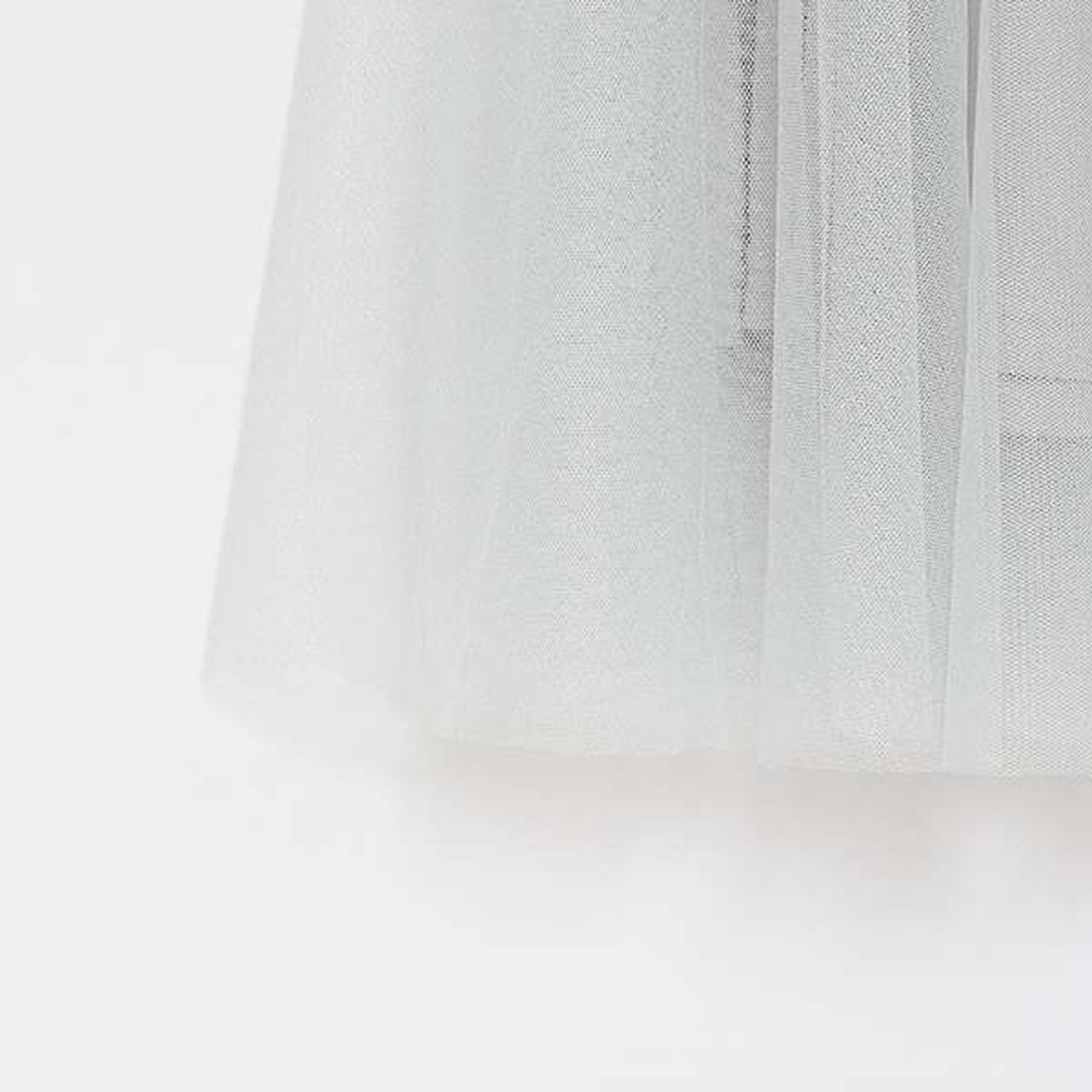 Glitter Tulle Tiered Skirt,Black, large image number 9