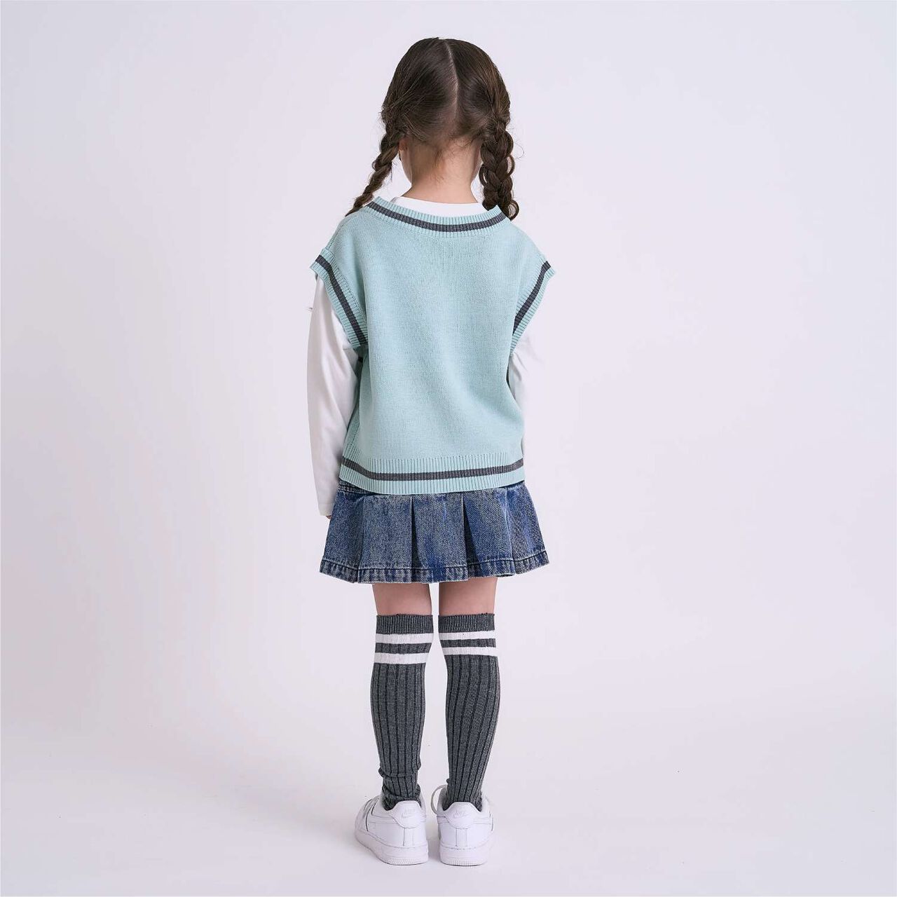 Arael Vest Layered T-Shirt,Lavender, large image number 7