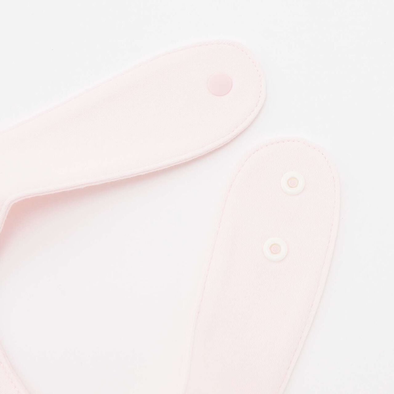 Rabbit Embroidery Bib,Off white, large image number 2