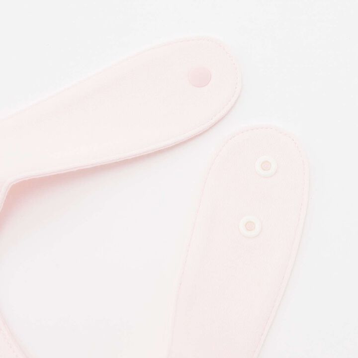 Rabbit Embroidery Bib,Off white, medium image number 2