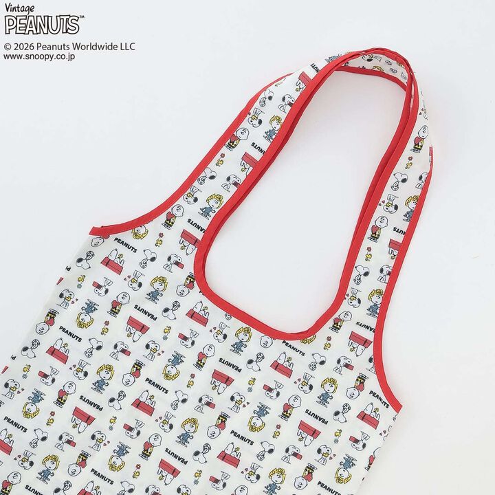 [PEANUTS] 史努比造型吊飾附環保袋,米白色, medium image number 2