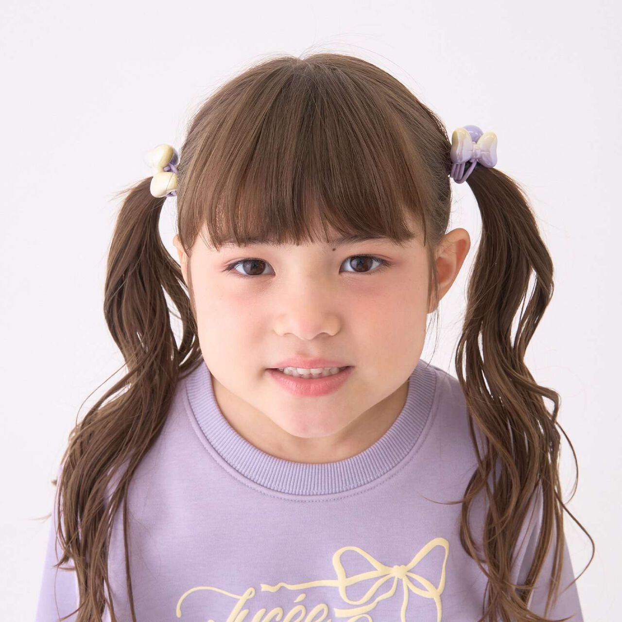 [Lycee Mine Ballet Series] Gradient Ribbon Hair Ties 2P Set,Cherry Pink, large image number 11