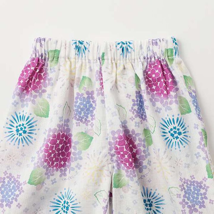 Hydrangea Pattern Jinbei,Off white, medium image number 11