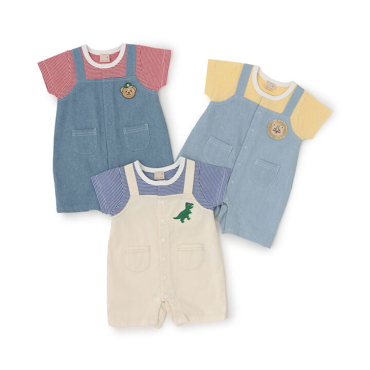 Overall Coveralls,Coral red, medium image number 12