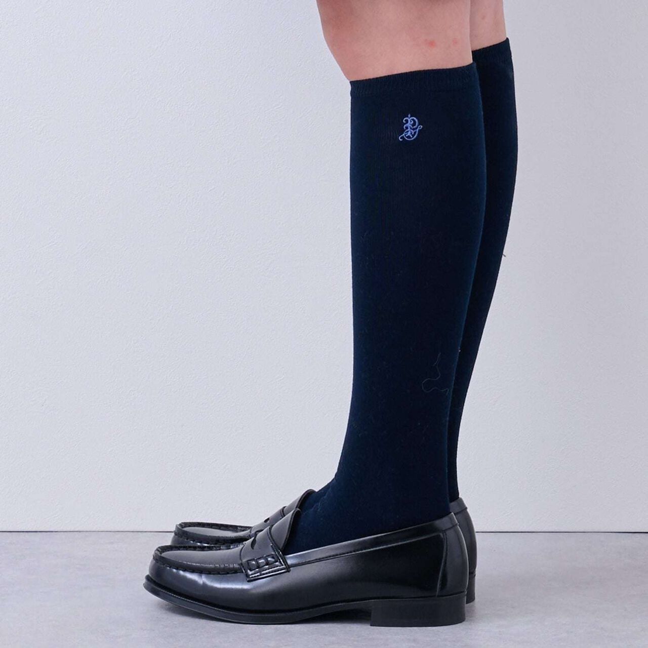 [Graduation Attire] Loafers,Black, large image number 1